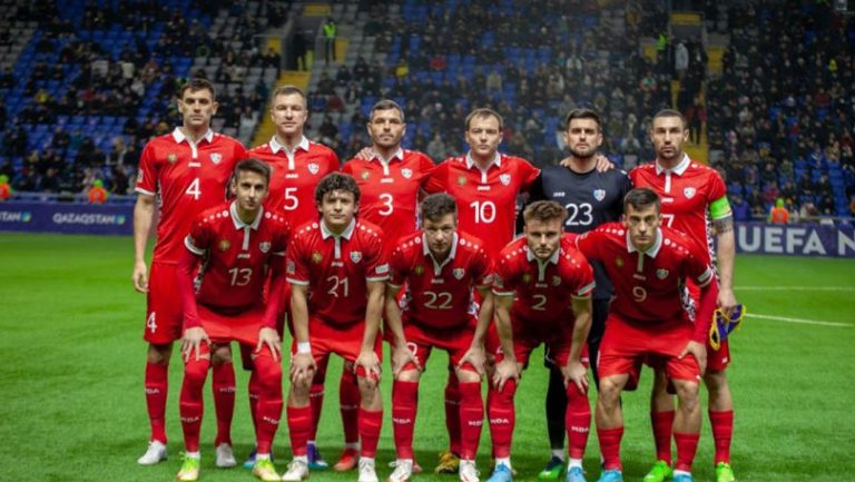 Moldova a fost învinsă de Suedia într-un meci amical