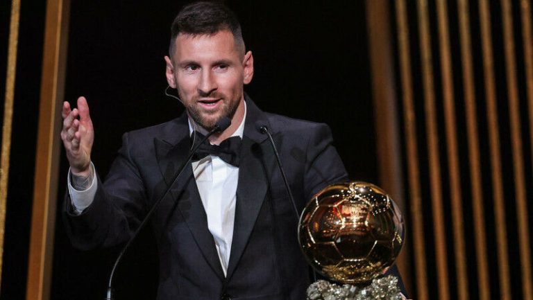Lionel Messi a câștigat Balonul de Aur 2023