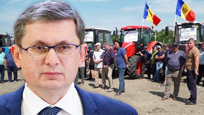 Grosu: ‘Fermierii au dreptul să protesteze, dar trebuie să aibă respect’