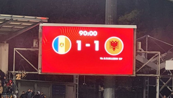 Naţionala noastră a remizat cu Albania! Trebuie batem în Cehia