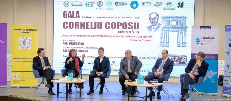 Ana Blandiana și Gala ‘Corneliu Coposu’ la Chișinău