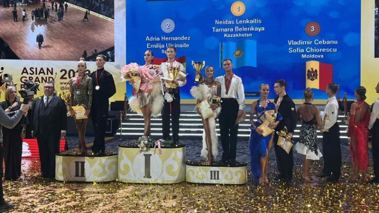 Dansatorii moldoveni au luat bronzul la Campionatul Mondial