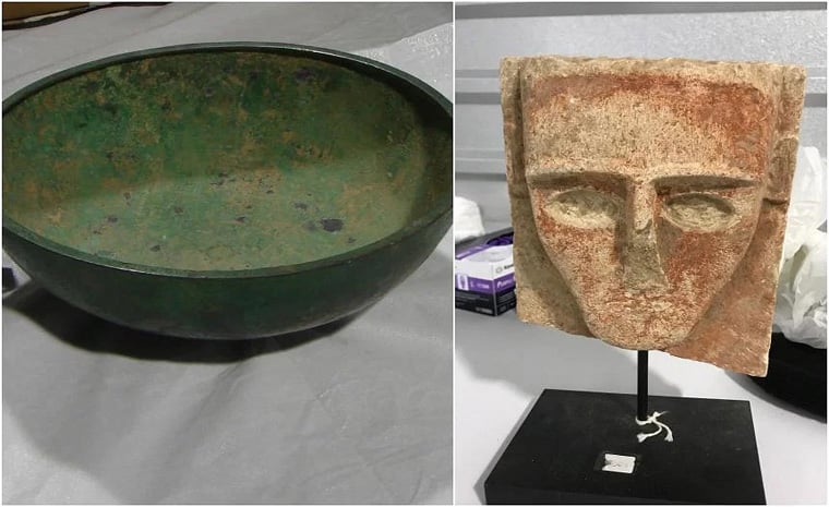 Poliţia din Italia a confiscat mii de artefacte arheologice furate