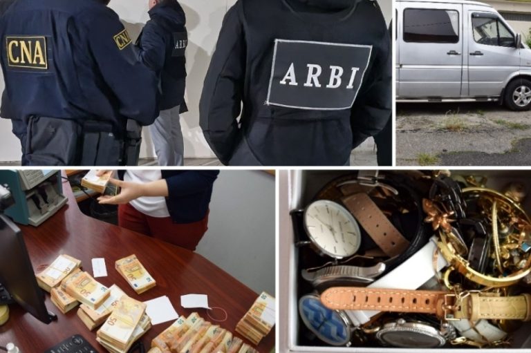 Șapte polițiști au fost arestaţi și patru milioane lei au intrat în conturile ARBI