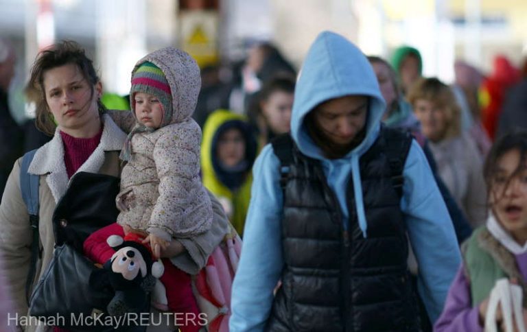 Numărul refugiaţilor care au părăsit Ucraina de la începutul războiului a depăşit cinci milioane