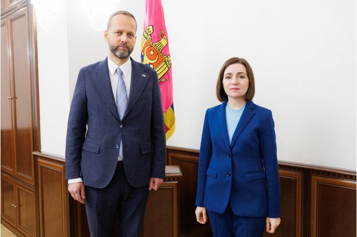 Maia Sandu s-a întâlnit cu șeful Delegației UE în R. Moldova