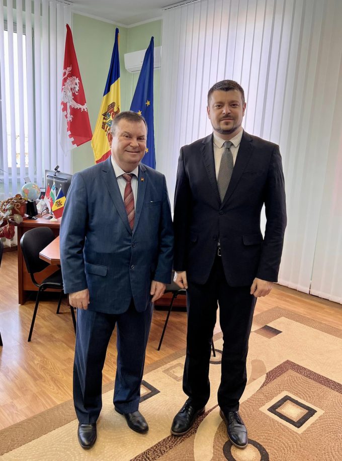 Alexandru Bujorean s-a întâlnit cu noul Consul General al României la Cahul