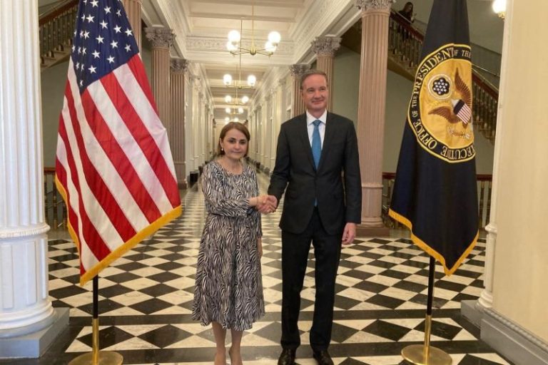 Luminița Odobescu face lobby pentru Moldova la Washington