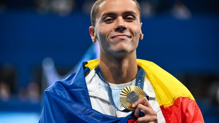 David Popovici a luat bronzul la 100 m liber la JO 2024