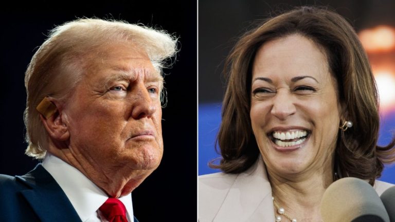 Trump o acuză pe Kamala Harris că ”a devenit neagră” din calcul politic