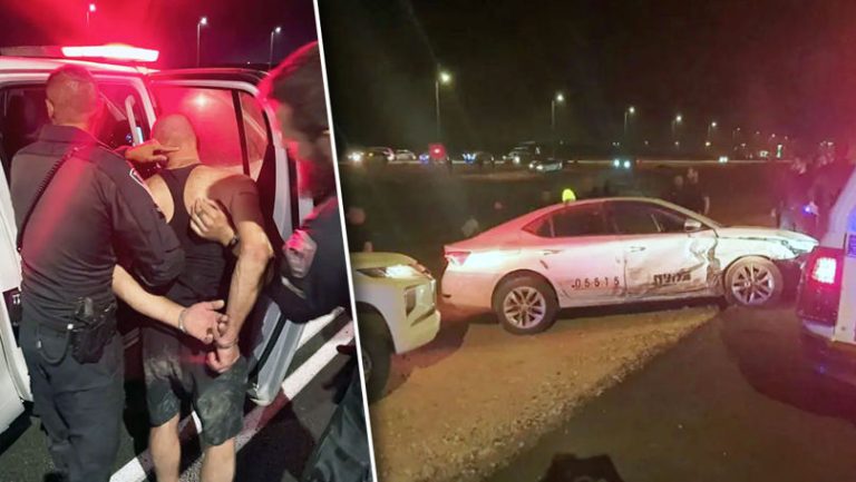Un moldovean A FURAT un taxi în Israel cu tot cu pasageră