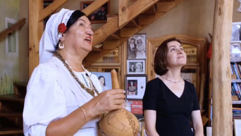 Maia Sandu a vizitat un complexul etno-turistic din Congaz