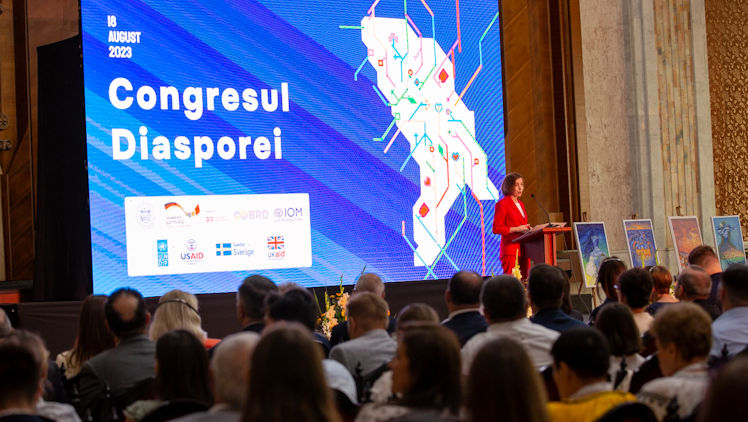 Maia Sandu a vorbit la Congresul Diasporei