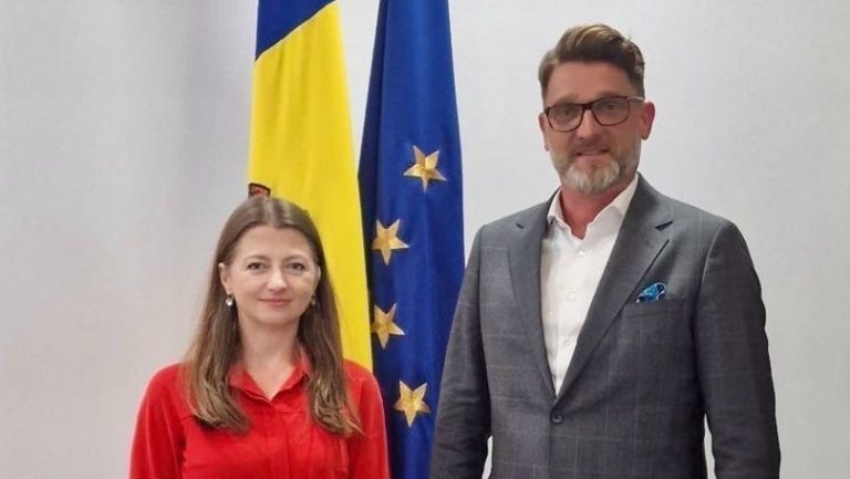 Ministrul Justiției s-a întâlnit cu ambasadorul României în Moldova