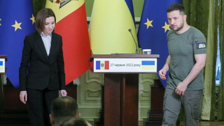 Mesajele preşedinţilor Maia Sandu şi Volodimir Zelenski în contextul lansării negocierilor de aderare la UE a R.Moldova şi Ucrainei
