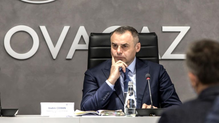 Vadim Ceban: Moldovagaz va solicita un tarif cu circa 8% mai mic