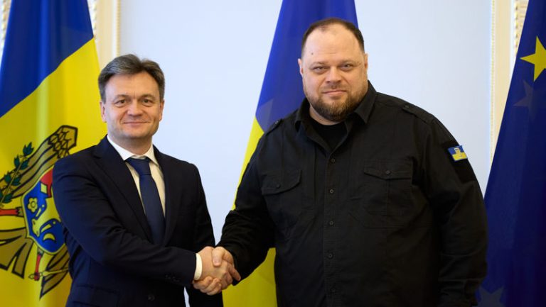 Recean s-a întâlnit la Kiev cu șeful Legislativului ucrainean