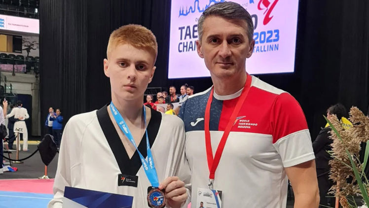 Artiom Roșca a cucerit bronzul la Campionatul European de taekwondo