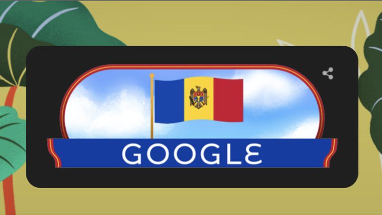 Google marchează Ziua Independenței Republicii Moldova