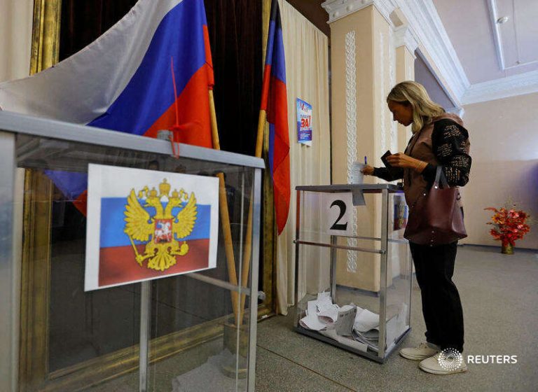 România condamnă alegerile ruse în teritoriile ale Ucrainei ocupate temporar şi anexate ilegal