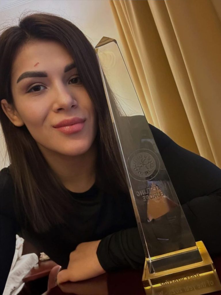 Anastasia Nichita, a primit titlul de “Cea Mai Bună Luptătoare a Anului 2023”