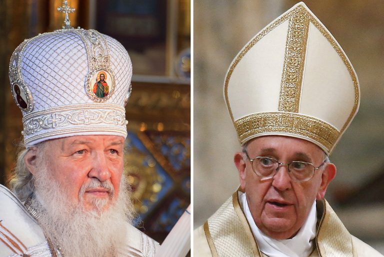 Papa Francisc îl critică dur pe patriarhului Kirill: Dumnezeu nu îndrumă religiile spre război!