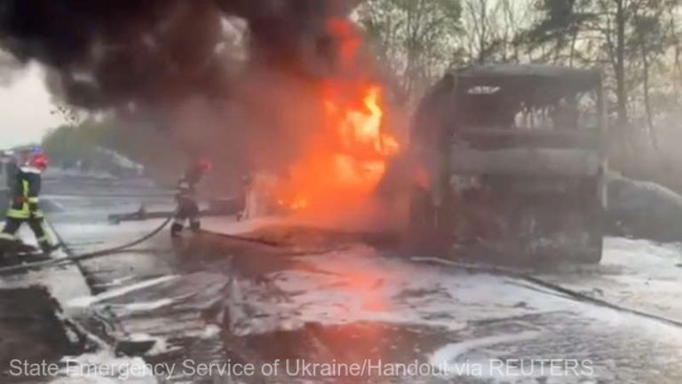 Accident grav în Ucraina! Cel puţin 27 de persoane au murit