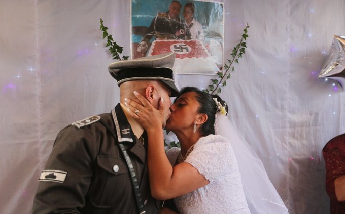 Nuntă cu tematică nazistă în Mexic (FOTO)! Centrul Simon Wiesenthal critică dur evenimentul