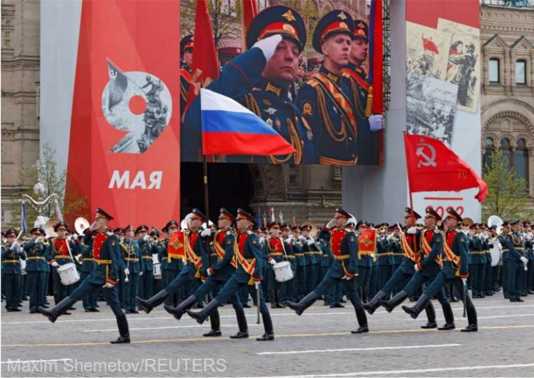 Defilarea din Piaţa Roşie a început, în plină campanie militară rusă în Ucraina