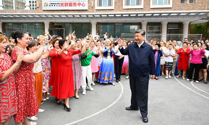 Xi Jinping face prima sa vizită din 2014 în Xinjiang – VIDEO