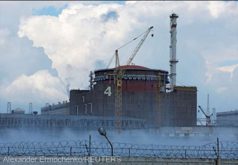 Centrala nucleară din Zaporojie şi-a pierdut conexiunea la alimentarea electrică externă în urma unui bombardament rusesc (Energoatom)