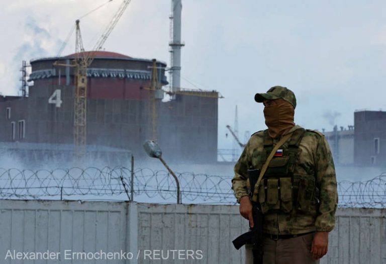 Centrala de la Zaporojie funcţionează cu riscul încălcării normelor de securitate; proruşii vor să consolideze apărarea antiaeriană