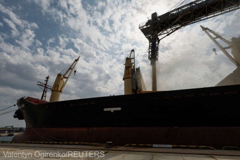 O navă sub pavilion ONU a pornit din Ucraina cu grâu cu destinaţia Etiopia