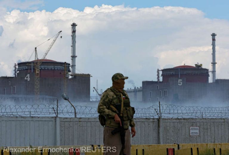 Dronele ucrainene au distrus două substaţii în apropierea centralei nucleare Zaporijia, spun oficiali instalaţi de Rusia