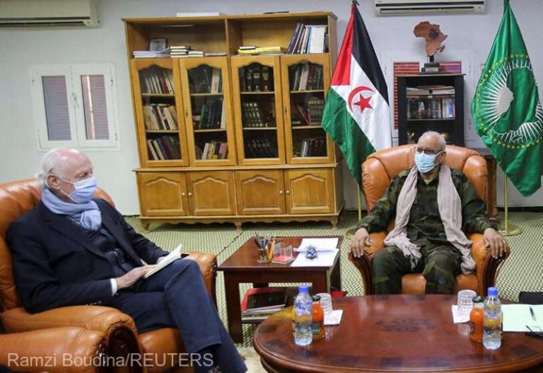 Staffan de Mistura s-a întâlnit cu Brahim Ghali, liderul Frontului Polisario
