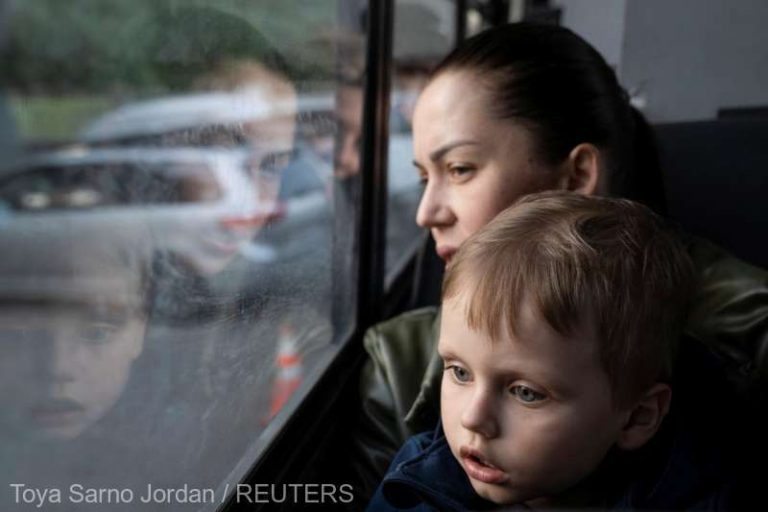 Refugiaţii din Ucraina, ameninţaţi de traficul de fiinţe umane (ONG)