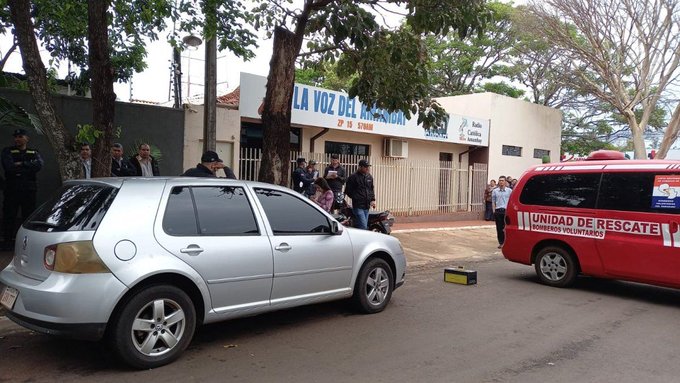 Un jurnalist a fost SECERAT de gloanţe la graniţa dintre Paraguay şi Brazilia