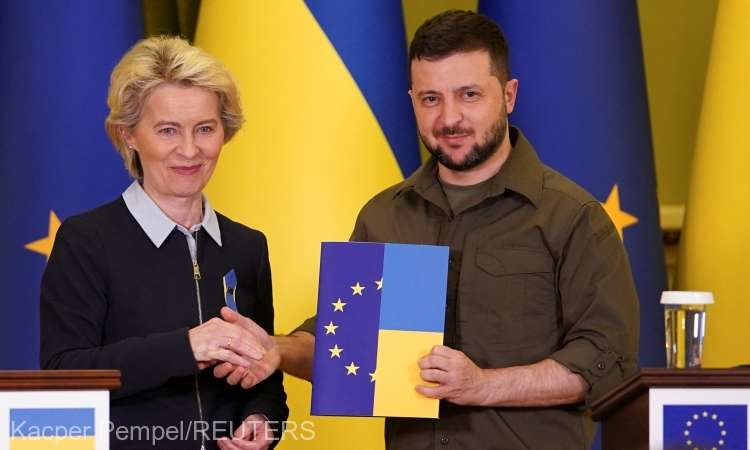 Ucraina a completat chestionarul pentru aderarea la UE