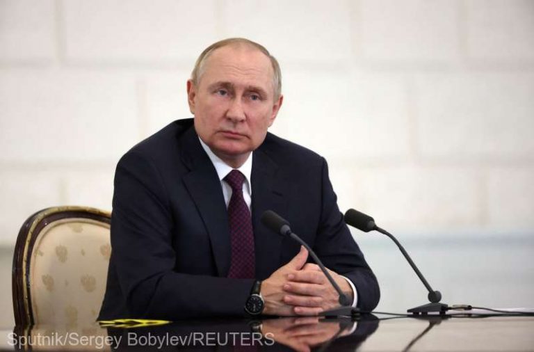 Responsabilii ocupaţiei ruse în Ucraina îşi exprimă susţinerea faţă de preşedintele rus Vladimir Putin