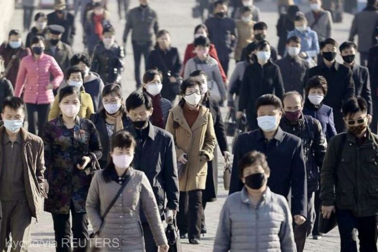 Coreea de Nord înregistrează circa 3 milioane de persoane cu ‘febră’