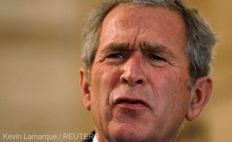 L-a luat gura pe dinainte! George W. Bush a spus că invazia din Irak a fost ‘brutală’ şi ‘nejustificată’