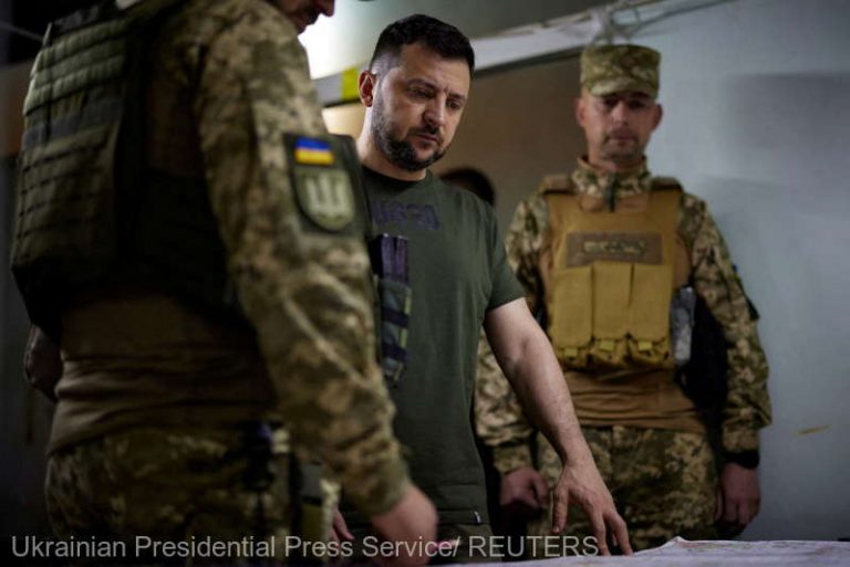 Zelenski s-a întâlnit din nou cu liderii armatei ucrainene