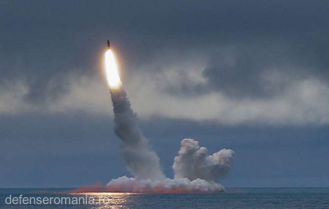 Rusia a testat o rachetă Bulova de pe un nou submarin nuclear
