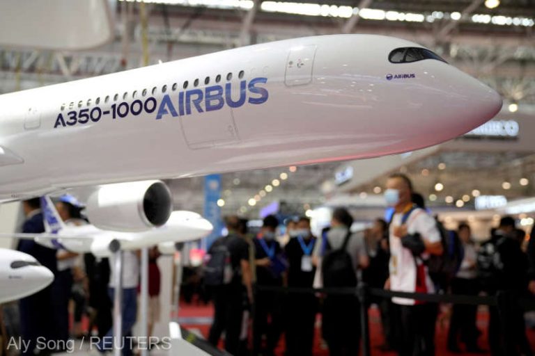 Airbus accelerează livrările, în urma comenzii masive din China