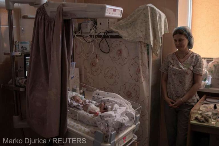 Tot mai multe naşteri premature în spitalele din Ucraina