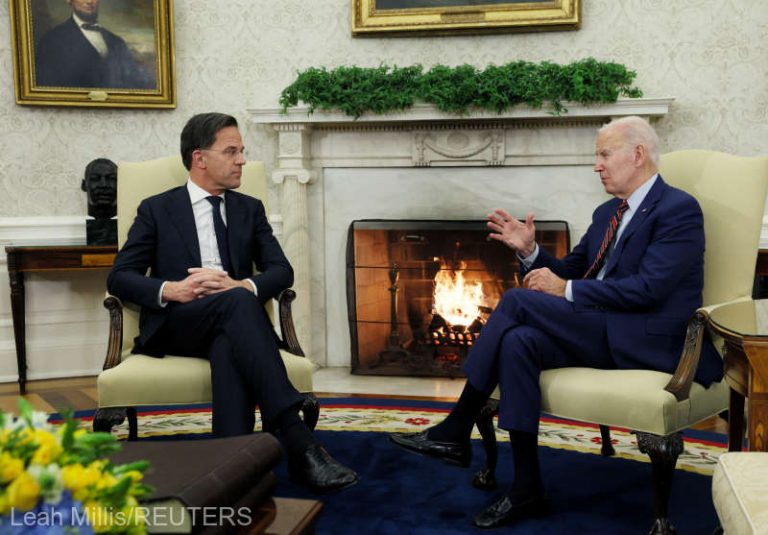 Biden şi Rutte au discutat despre semiconductori şi Ucraina – VIDEO