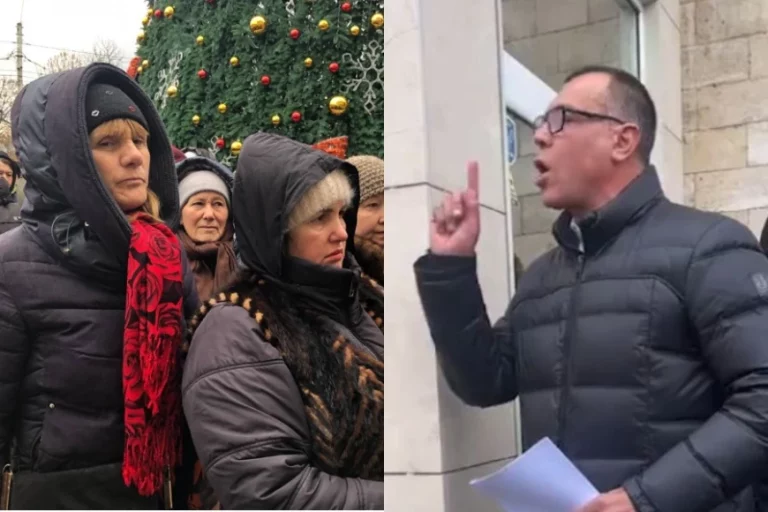VIDEO Țipete și ceartă! Deputatul Găgăuziei strigă la protestatarii din Comrat