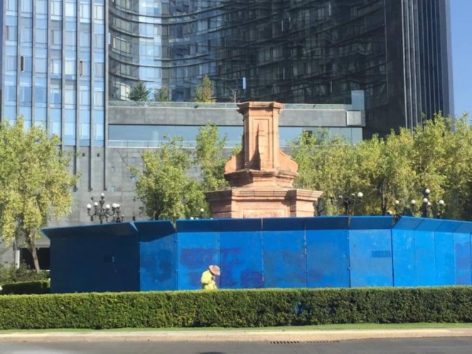 O statuie a lui Cristofor Columb demontată la Ciudad de Mexico