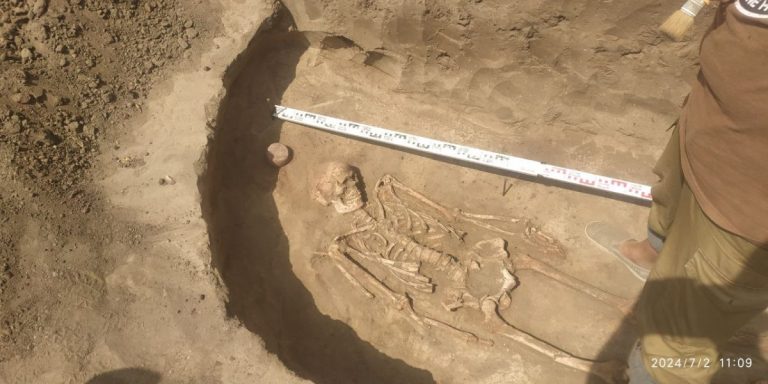 FOTO/ Un artefact arheologic vechi de circa 4 500 de ani a fost descoperit în raionul Slobozia