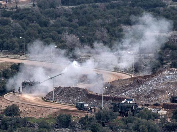 Siria : Armata turcă a încercuit oraşul Afrin